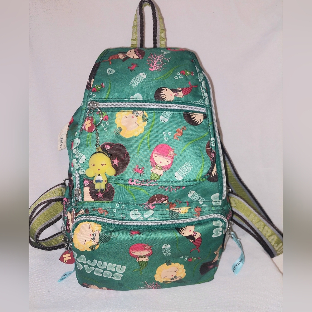 Harajuku Lovers Mermaid Backpack With Charm